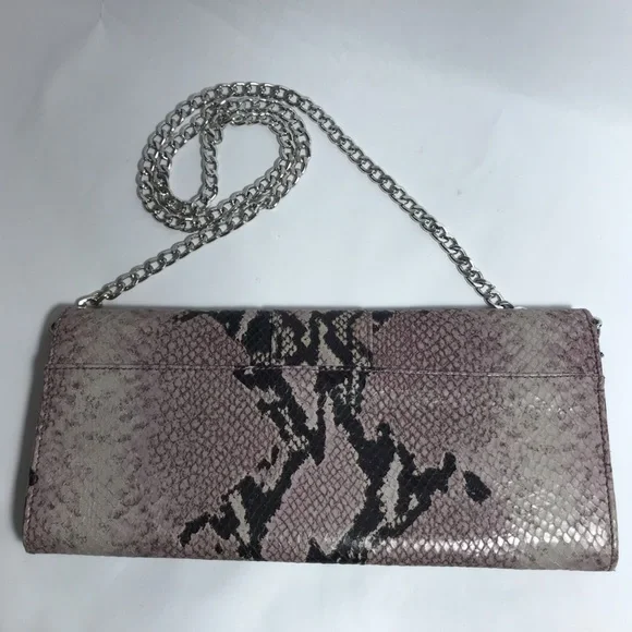 Marina Rinaldi Snakeskin Crossbody Clutch Bag - Picture 7 of 15